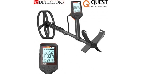 ➤Noul detector de metale QUEST X5 IDmaxX cu 3 cadouri cu